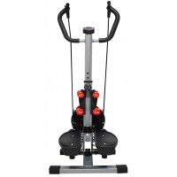 Степпер со стойкой Atlas Sport AS-310 Black поворотный с эспандером и ковриком купить в Минске Степпер со стойкой Atlas Sport AS-310 Black поворотный с эспандером и ковриком купить в Минске