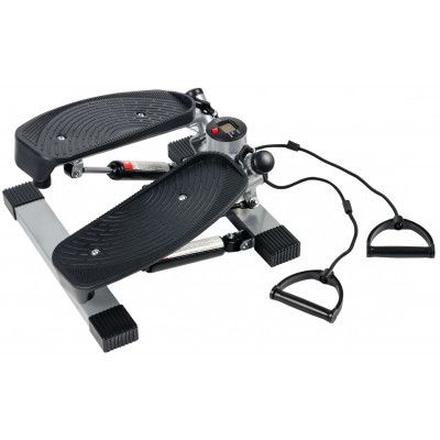 Степпер Atlas Sport AS-307 (silver) с эспандерами и ковриком
