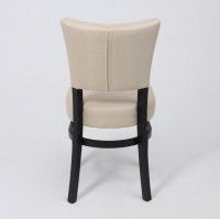 Стул Аврора КАМПАРИ бежевая рогожка Шерлок 110/черный купить в Минске