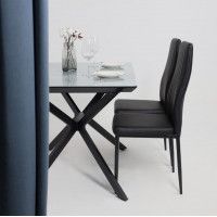 Стол ДЕЛИ ФЦ фотопечать 1200(1515)*800 мрамор №12/черный купить в Минске