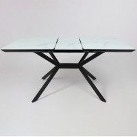 Стол ДЕЛИ ФЦ фотопечать 1200(1515)*800 мрамор №2/черный купить в Минске