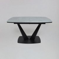 Стол КАРАКАС фотопечать 1300(1615)*800 мрамор №12 /черный купить в Минске