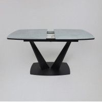 Стол КАРАКАС фотопечать 1300(1615)*800 мрамор №12 /черный купить в Минске