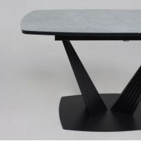 Стол КАРАКАС фотопечать 1300(1615)*800 мрамор №12 /черный купить в Минске