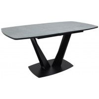 Стол КАРАКАС фотопечать 1300(1615)*800 мрамор №12 /черный купить в Минске