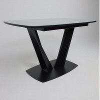 Стол КАРАКАС фотопечать 1300(1615)*800 мрамор №12 /черный купить в Минске