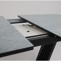 Стол КАРАКАС фотопечать 1300(1615)*800 мрамор №12 /черный купить в Минске