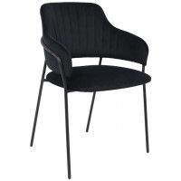 Стул Аврора КАВАЛА черный Эстель 24/черный матовый