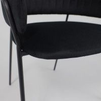 Стул Аврора КАВАЛА черный Эстель 24/черный матовый купить в Минске