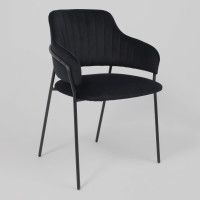 Стул Аврора КАВАЛА черный Эстель 24/черный матовый купить в Минске