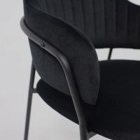 Стул Аврора КАВАЛА черный Эстель 24/черный матовый купить в Минске