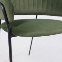 Стул Аврора КАВАЛА хвойный Эстель 62 /Черный матовый купить в Минске