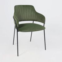 Стул Аврора КАВАЛА хвойный Эстель 62 /Черный матовый купить в Минске