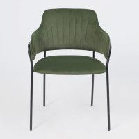 Стул Аврора КАВАЛА хвойный Эстель 62 /Черный матовый купить в Минске