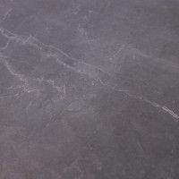 Стол ЛЕОН 1200(1840)*800*760 Камень серый Bayona Grey/Черный матовый купить в Минске