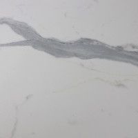 Стол МЕХИКО D950 мрамор белый / черный матовый