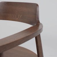 Стул МОНТЕ массив орех темный тон 7 купить в Минске