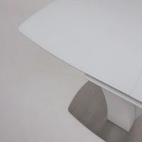 Стол НОТР ДАМ MODERNE 1400(1800)*850 белый/белый муар купить в Минске