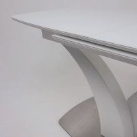 Стол НОТР ДАМ MODERNE 1400(1800)*850 белый/белый муар купить в Минске