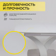 Стол НОТР ДАМ MODERNE 1400(1800)*850 белый/белый муар купить в Минске