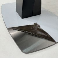 Стол НОТР ДАМ MODERNE 1400(1800)*850 камень черный Greys Black /черный матовый купить в Минске