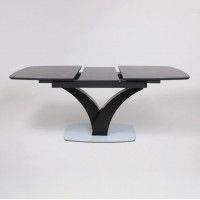 Стол НОТР ДАМ MODERNE 1400(1800)*850 камень черный Greys Black /черный матовый купить в Минске
