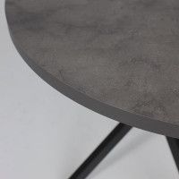 Стол РИГА D950 ароза реликтовая/черный