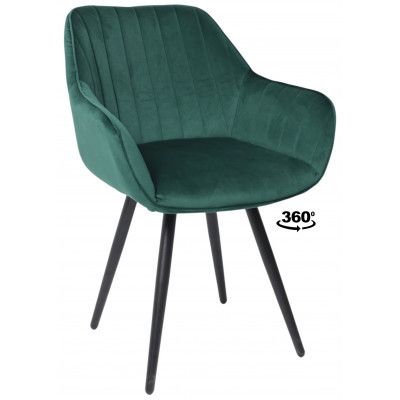 Стул Аврора РОАН 2 изумрудный велюр Mirey 32/черный купить в Минске