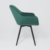 Стул Аврора РОАН 2 изумрудный велюр Mirey 32/черный купить в Минске