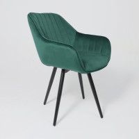 Стул Аврора РОАН 2 изумрудный велюр Mirey 32/черный купить в Минске