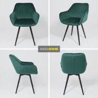 Стул Аврора РОАН 2 изумрудный велюр Mirey 32/черный купить в Минске