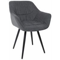 Стул Аврора САНТАНА 2 графитовый велюр Бренди Графит/черный Стул Аврора САНТАНА 2 графитовый велюр Бренди Графит/черный