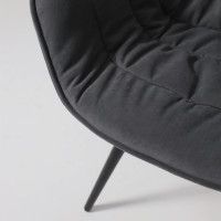 Стул Аврора САНТАНА 2 графитовый велюр Бренди Графит/черный купить в Минске