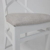 Стул Аврора СОЛО ВЕНСКИЙ светло-серый велюр Бордо 01/белый купить в Минске