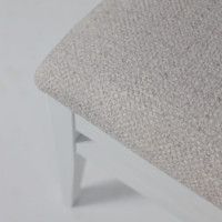 Стул Аврора СОЛО ВЕНСКИЙ светло-серый велюр Бордо 01/белый купить в Минске