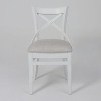 Стул Аврора СОЛО ВЕНСКИЙ светло-серый велюр Бордо 01/белый купить в Минске