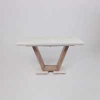 Стол ТОРОНТО 1400(1715)*800 камень белый Greys white/Ель умбра купить в Минске