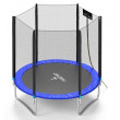 Батут Ametist 252 см (8ft) BASIC Blue с внешней сеткой  купить в Минске