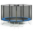 Батут Ametist 374 см (12ft) BASIC Blue с внешней сеткой  купить в Минске