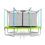 Батут Atlas Sport 435 см с внутренней сеткой и лестницей