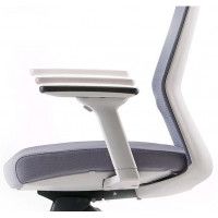 Кресло Bestuhl J1 с подголовником черный/белое основание купить в Минске Кресло Bestuhl J1 с подголовником черный/белое основание купить в Минске