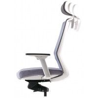 Кресло Bestuhl J1 с подголовником синий/черное основание купить в Минске