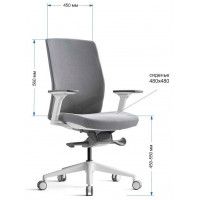 Кресло Bestuhl J2 без подголовника серый/белое основание купить в Минске Кресло Bestuhl J2 без подголовника серый/белое основание купить в Минске