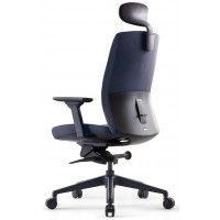 Кресло Bestuhl J2 с подголовником серый/черное основание купить в Минске