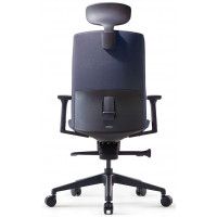 Кресло Bestuhl J2 с подголовником серый/черное основание купить в Минске