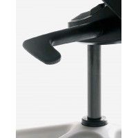 Кресло Bestuhl J2 с подголовником серый/черное основание купить в Минске