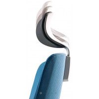 Кресло Bestuhl J2 с подголовником серый/черное основание купить в Минске