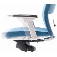 Кресло Bestuhl J2 с подголовником серый/черное основание купить в Минске