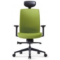 Кресло Bestuhl J2 с подголовником зеленый/черное основание купить в Минске Кресло Bestuhl J2 с подголовником зеленый/черное основание купить в Минске