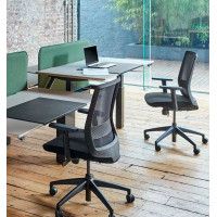 Кресло Bestuhl S30 без подголовника черный купить в Минске